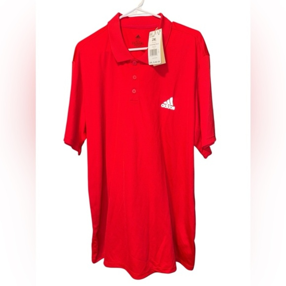 ❇️NWT❇️ Adidas Men's Red Polo Shirt